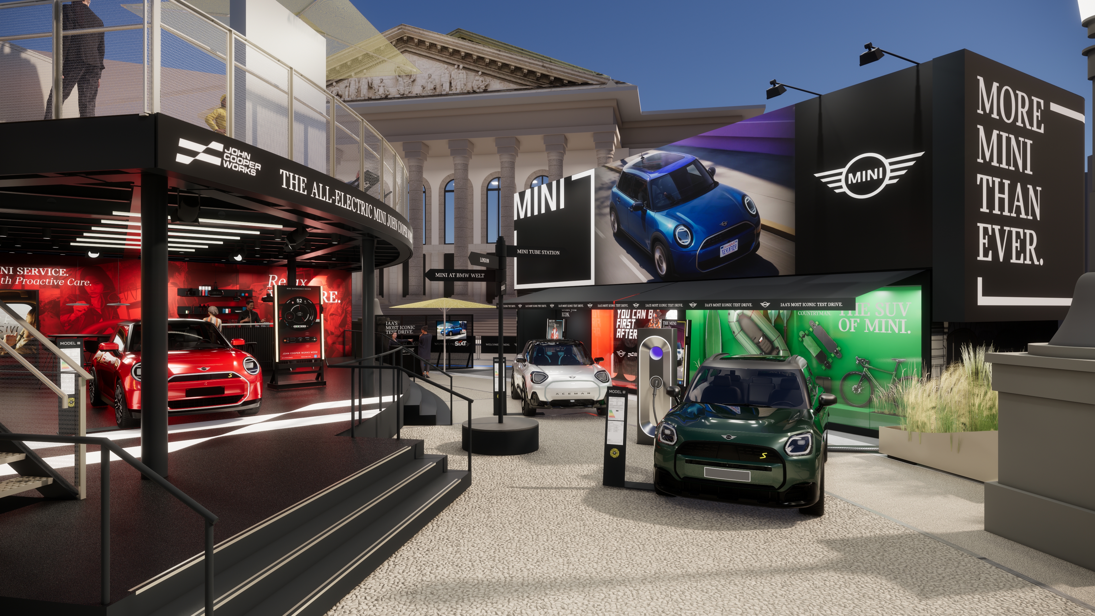 MINI EN LA IAA MOBILITY 2025: ESTRENO DE DOS COCHES DE EXPOSICIÓN Y ESPECTACULAR OPEN SPACE EN MÚNICH