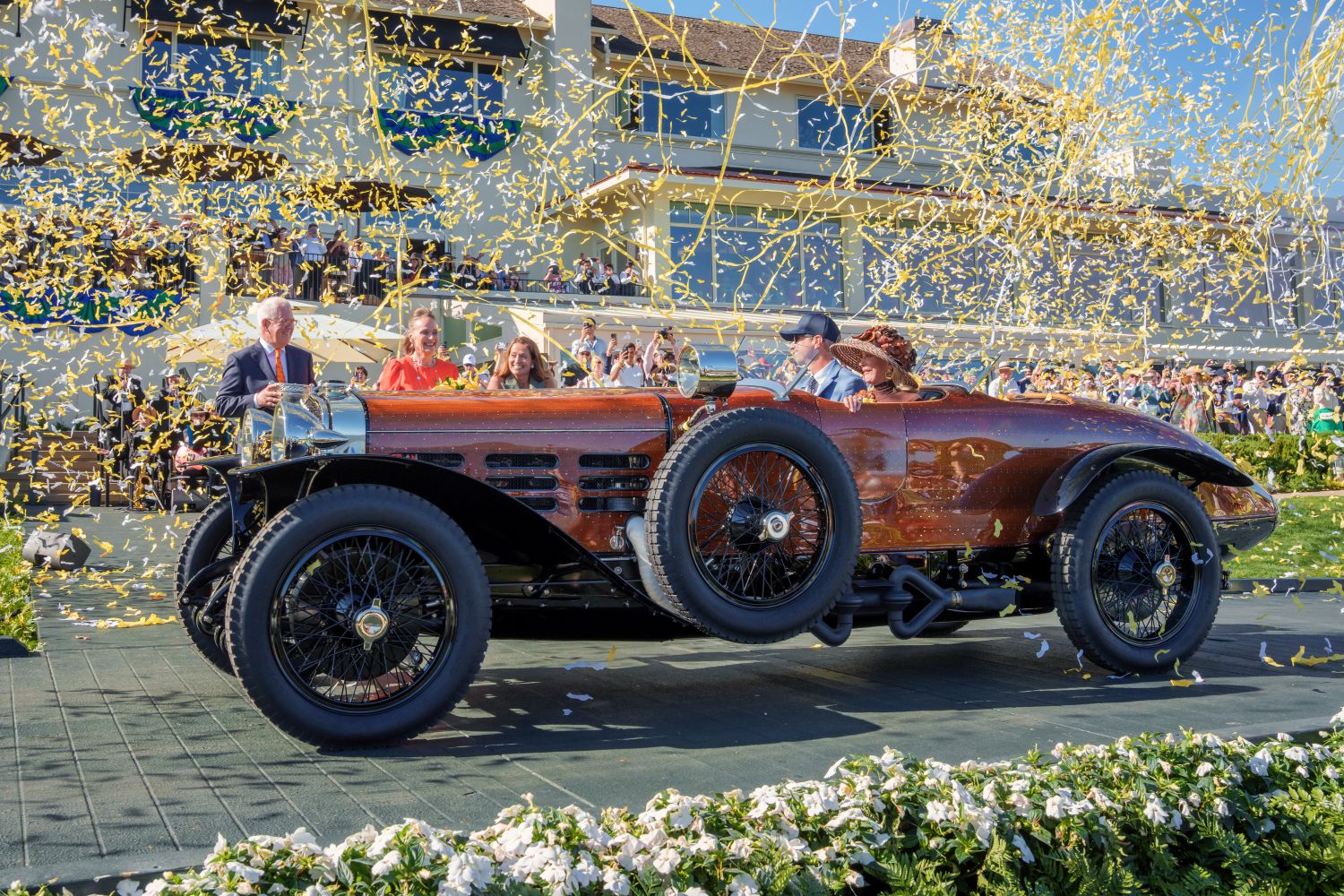 UN HISPANO SUIZA H6C NIEUPORT-ASTRA TORPEDO DE 1924, “BEST OF SHOW” EN EL 74º CONCURSO DE ELEGANCIA DE PEBBLE BEACH 