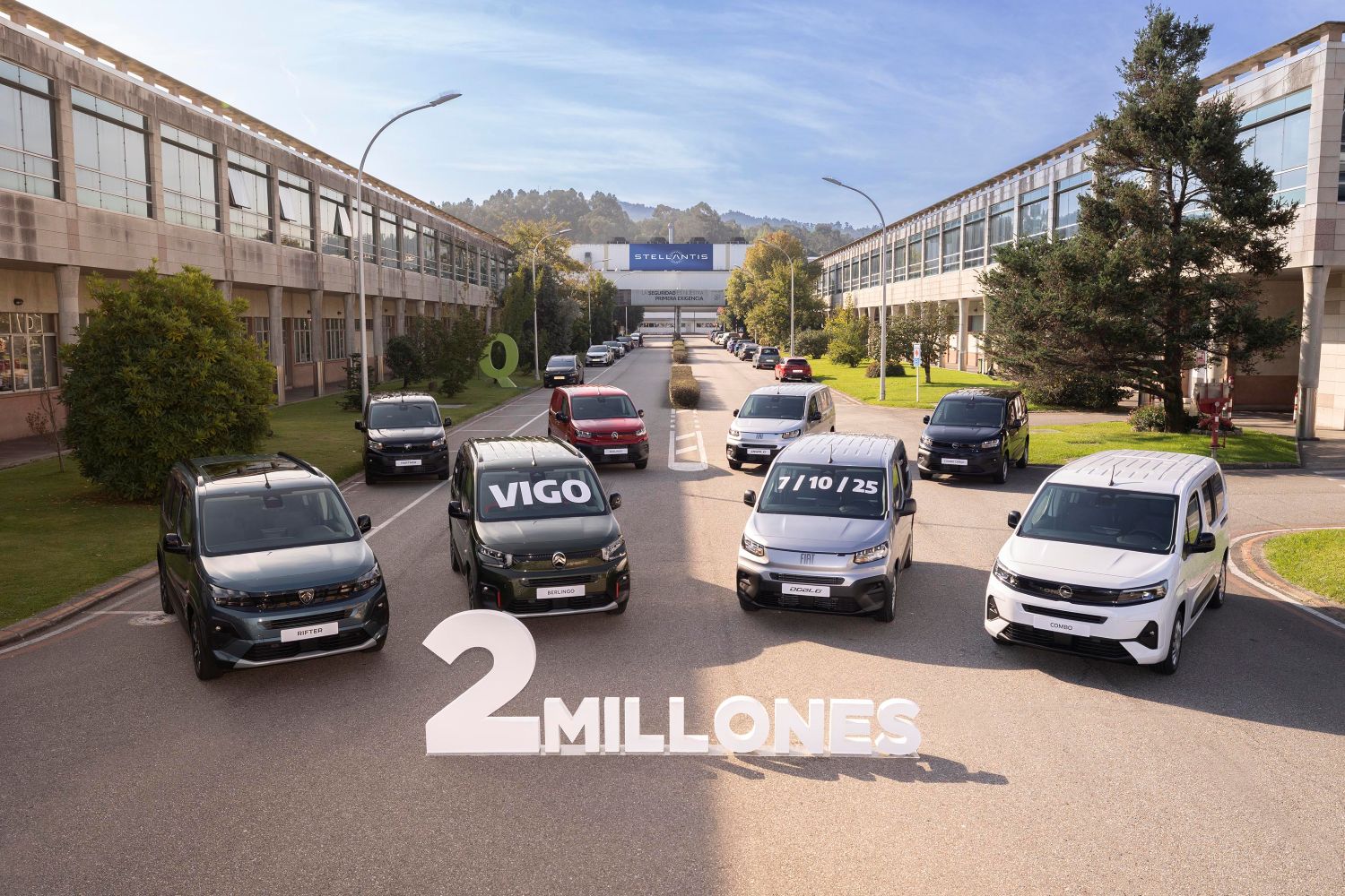 STELLANTIS PRO ONE ANUNCIA QUE LA PLANTA DE VIGO HA FABRICADO 2 MILLONES DE UNIDADES DE VEHÍCULOS COMERCIALES DE PEUGEOT, CITROËN, OPEL/VAUXHALL Y FIAT PROFESSIONAL