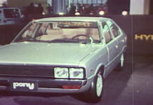 50 AÑOS DEL HYUNDAI PONY, EL “PRIMER” COCHE COREANO EL PRIMER PONY SE PRESENTÓ EN EL 55º SALÓN DE TURÍN DE 1974