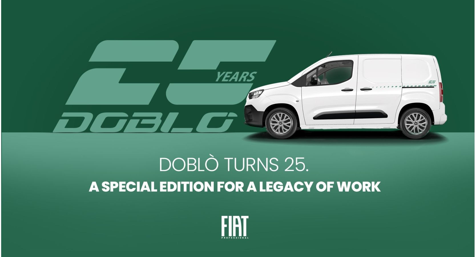EL FIAT PROFESSIONAL DOBLÒ CUMPLE 25 AÑOS