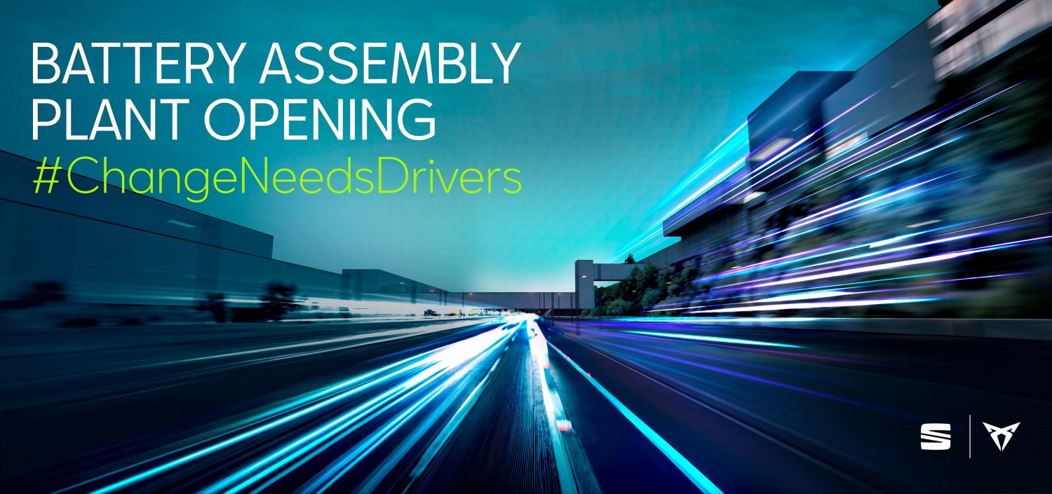 SEAT & CUPRA INAUGURA LA PLANTA DE ENSAMBLAJE DE BATERÍAS