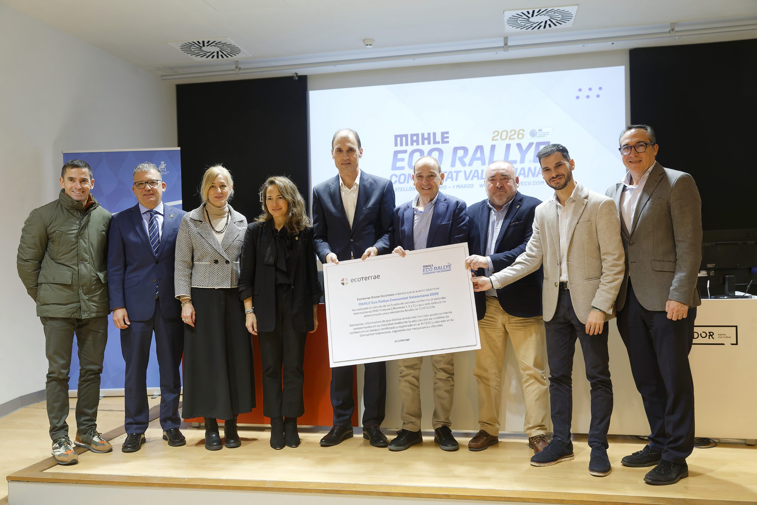 EL MAHLE ECO RALLYE COMUNITAT VALENCIANA, PRIMERA COMPETICIÓN ESPAÑOLA NEUTRA EN HUELLA DE CARBONO