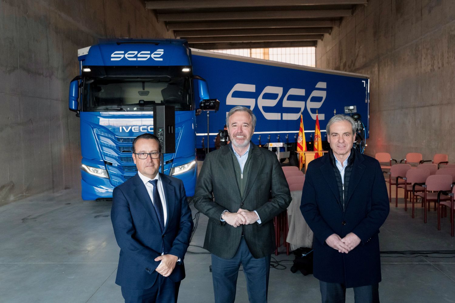 IVECO, SESÉ Y EL GOBIERNO DE ARAGÓN IMPULSAN EL PRIMER PROYECTO PILOTO DE CONDUCCIÓN AUTÓNOMA DE VEHÍCULOS PESADOS DEL SUR DE EUROPA