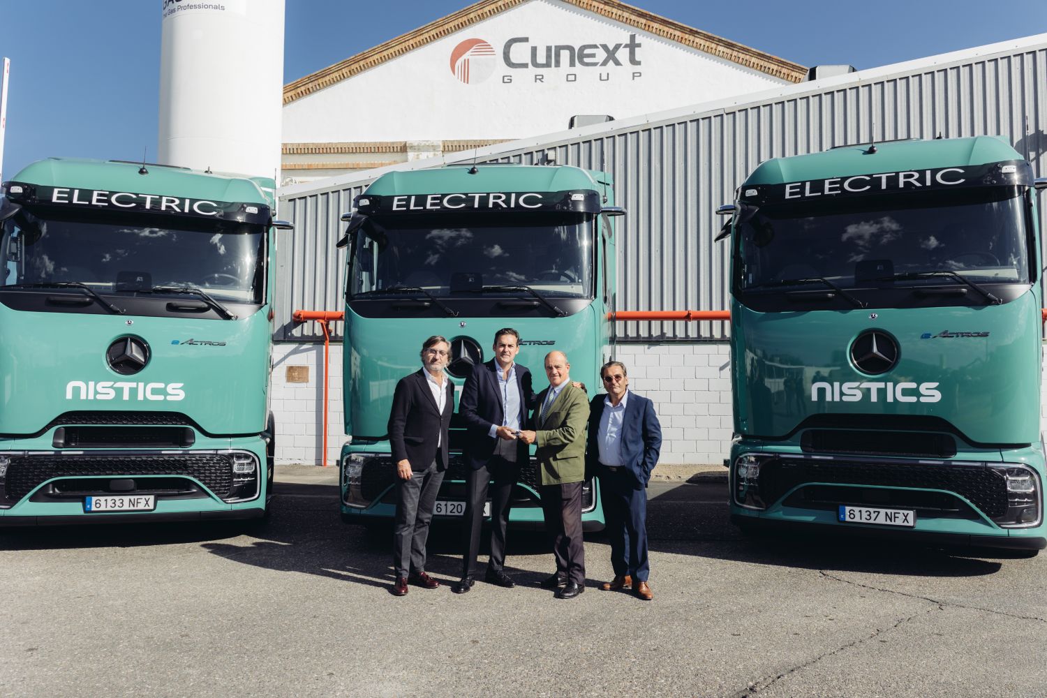 NISTICS INCORPORA A SU FLOTA 5 MERCEDES-BENZ eACTROS 600 LS