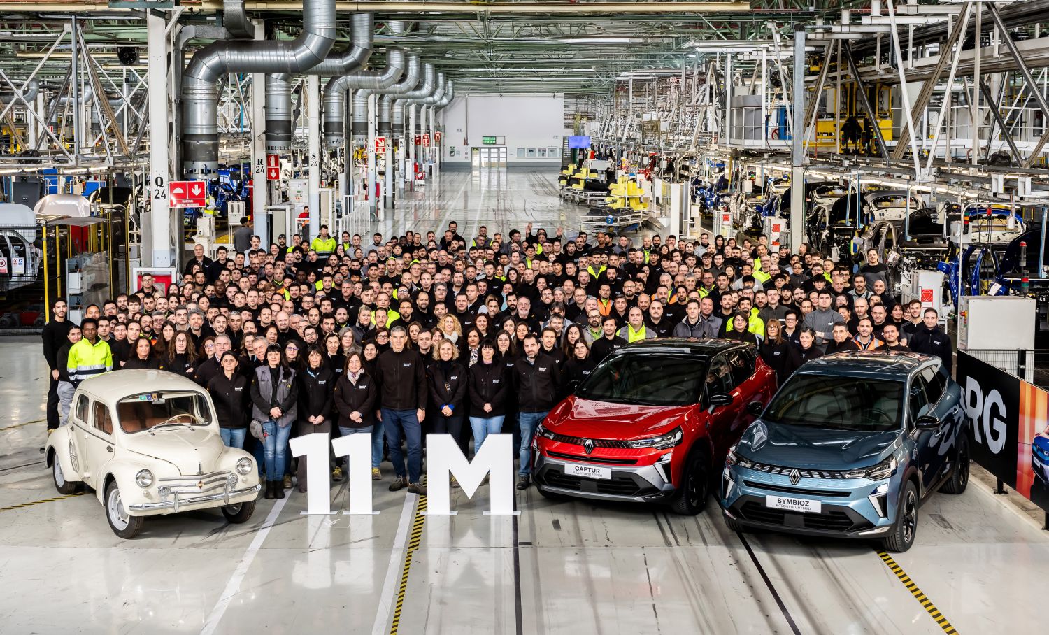 11 MILLONES DE VEHÍCULOS DE RENAULT GROUP EN VALLADOLID