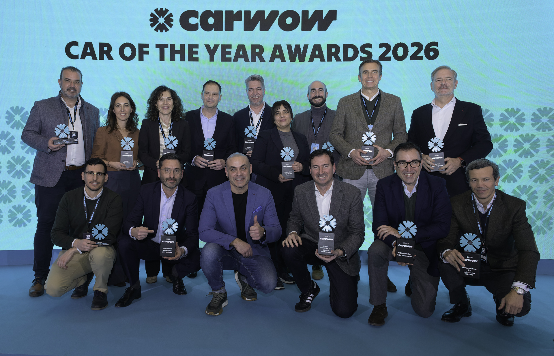 CARWOW ENTREGA LOS PREMIOS CAR OF THE YEAR 2026 EN UN WOW DAY CON RÉCORD DE ASISTENCIA