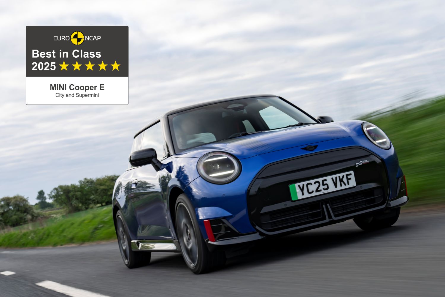 EL MINI COOPER ELECTRIC GANA EL PREMIO EURO NCAP BEST IN CLASS