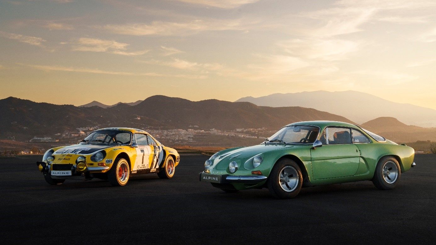 TRES MODELOS ALPINE A110 SERÁN LOS PROTAGONISTAS DEL SALÓN RÉTROMOBILE 