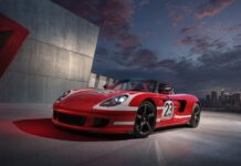 LISTO PARA SU ENTREGA POR SEGUNDA VEZ: UN CARRERA GT, AHORA CON DISEÑO SALZBURG PORSCHE CARRERA GT CON DISEÑO SALZBURG