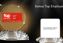 VOLKSWAGEN GROUP ESPAÑA DISTRIBUCIÓN, RECONOCIDA COMO TOP EMPLOYER POR DUODÉCIMO AÑO CONSECUTIVO VOLKSWAGEN GROUP ESPAÑA DISTRIBUCIÓN, RECONOCIDA COMO TOP EMPLOYER POR DUODÉCIMO AÑO CONSECUTIVO