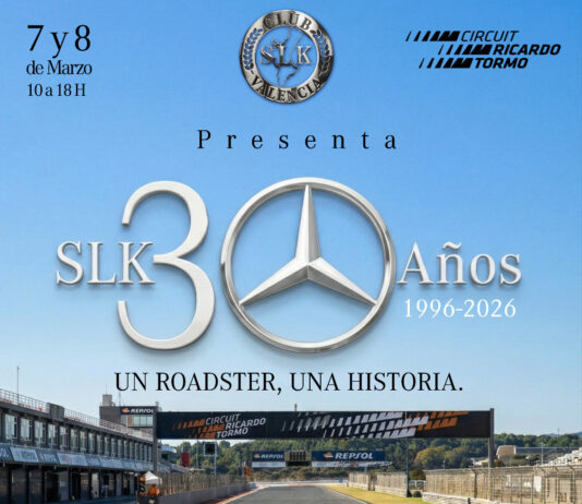 EL CLUB SLK VALENCIA CELEBRARÁ EN RACING LEGENDS LOS 30 AÑOS DEL MERCEDES SLK EL CLUB SLK VALENCIA CELEBRARÁ EN RACING LEGENDS LOS 30 AÑOS DEL MERCEDES SLK