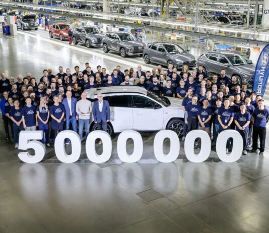 HYUNDAI CELEBRA LA PRODUCCIÓN DEL VEHÍCULO CINCO MILLONES EN NOŠOVICE Y CONTINÚA CON LA MODERNIZACIÓN DE SUS LÍNEAS DE PRODUCCIÓN HYUNDAI CELEBRA LA PRODUCCIÓN DEL VEHÍCULO CINCO MILLONES EN NOŠOVICE