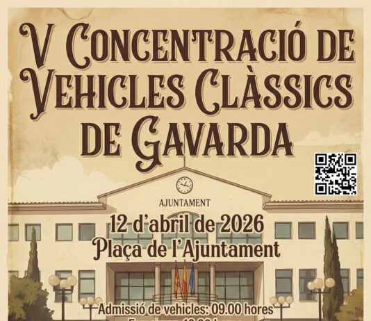 Vª CONCENTRACIÓN DE VEHÍCULOS CLÁSICOS DE GAVARDA, 12/4/2026 Vª CONCENTRACIÓN DE VEHÍCULOS CLÁSICOS DE GAVARDA, 12/4/2026