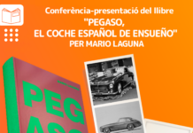 CONFERENCIA PRESENTACIÓN DEL LIBRO “PEGASO, EL COCHE ESPAÑOL DE ENSUEÑO”, POR MARIO LAGUNA, 29 DE ABRIL CONFERENCIA PRESENTACIÓN DEL LIBRO “PEGASO, EL COCHE ESPAÑOL DE ENSUEÑO”, POR MARIO LAGUNA, 29 DE ABRIL