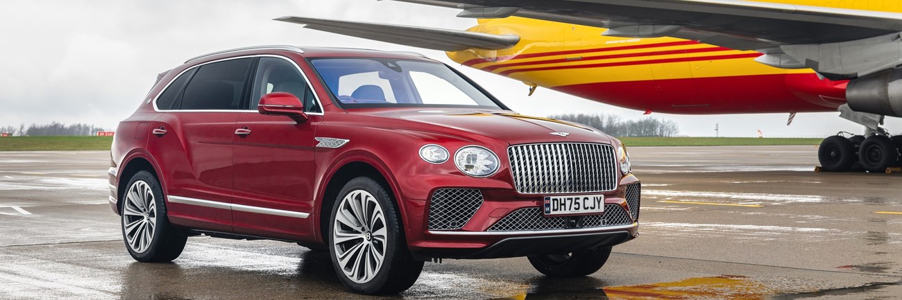 BENTLEY MOTORS LEADS THE WAY BY COMMITTING TO THE USE OF 100 PER CENT SUSTAINABLE AVIATION FUEL FOR AIRFREIGHT