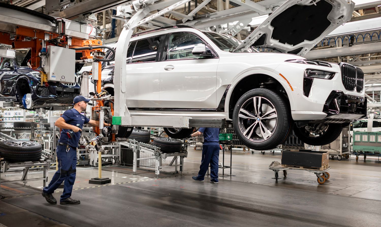 PRODUCCIÓN DEL BMW X7 EN LOS EE.UU.