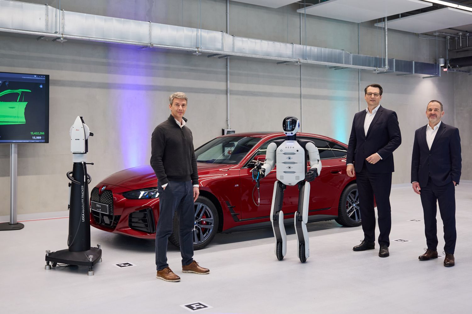 EL GRUPO BMW UTILIZARÁ ROBOTS HUMANOIDES EN LA PRODUCCIÓN EN EUROPA POR PRIMERA VEZ