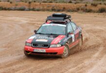 MUCHA EMOCIÓN EN EL III RAID AUTOCLASSIC CIUDAD DE ALCAÑIZ FRANCESC ROS GUILERA Y FRANCESC ROS MELERO CON SU AUDI A4 LOGRARON LA VICTORIA ABSOLUTA EN LA CLASIFICACIÓN GENERAL DEL III RAID AUTOCLASSIC CIUDAD DE ALCAÑIZ DE REGULARIDAD HISTÓRICA