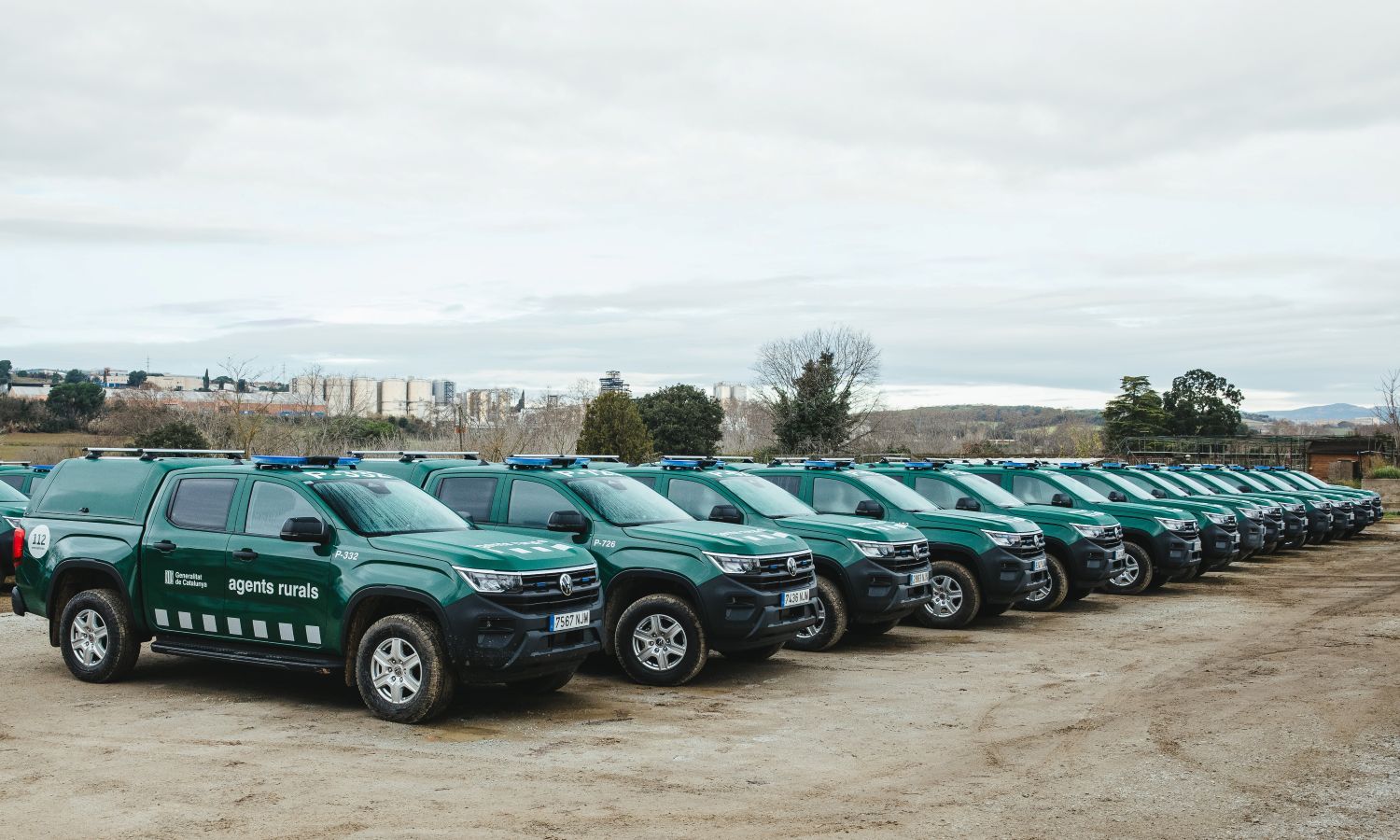 VOLKSWAGEN VEHÍCULOS COMERCIALES ENTREGA 93 UNIDADES DEL NUEVO AMAROK AL CUERPO DE AGENTS RURALS