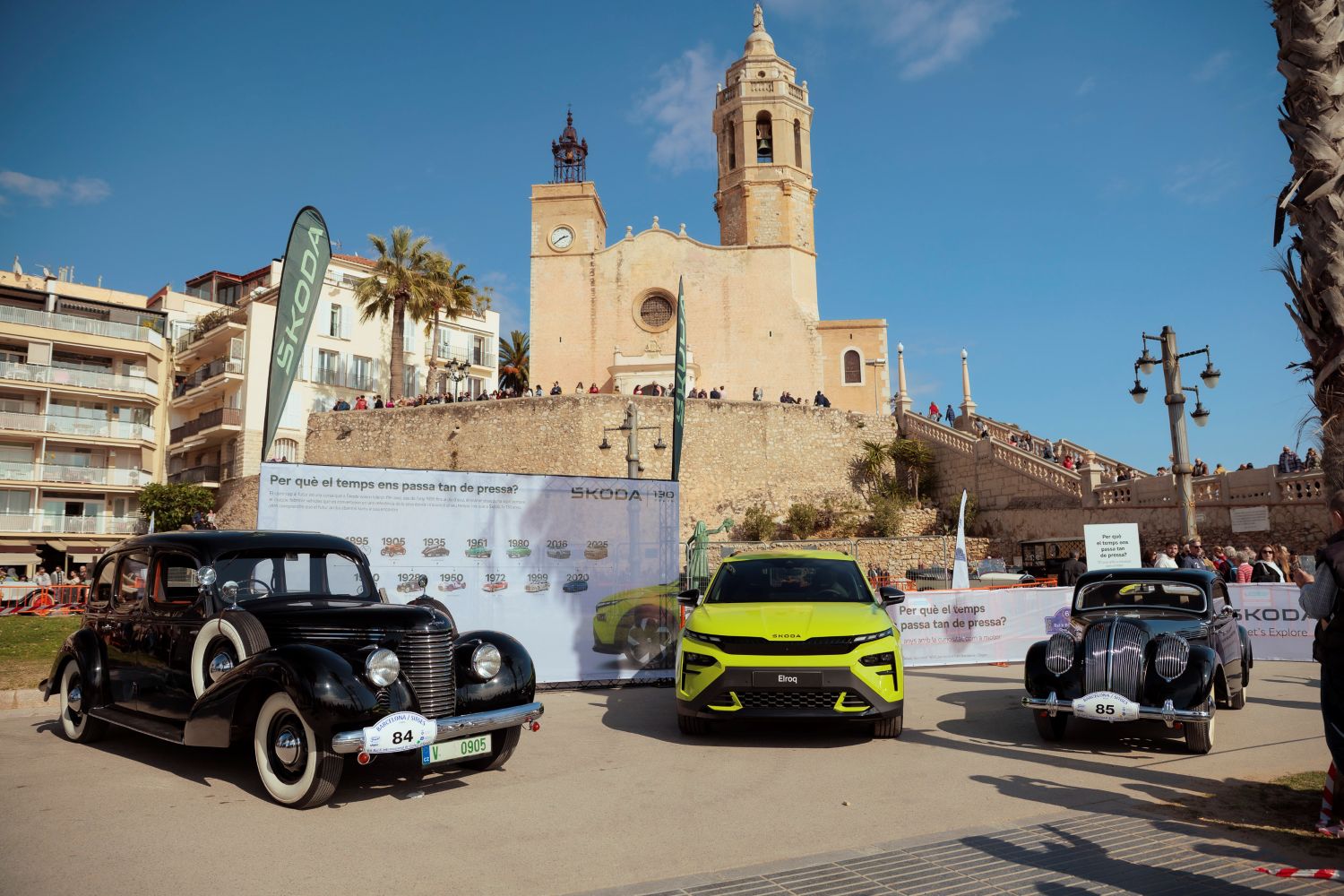 ŠKODA REAFIRMA SU COMPROMISO CON LA HISTORIA DEL AUTOMÓVIL COMO PATROCINADOR DEL 68º RALLY BARCELONA – SITGES