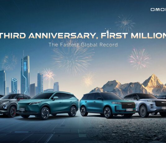 OMODA & JAECOO CELEBRARÁ EL MILLÓN DE UNIDADES VENDIDAS DURANTE EL SALÓN DEL AUTOMÓVIL DE PEKÍN OMODA & JAECOO CELEBRARÁ EL MILLÓN DE UNIDADES VENDIDAS DURANTE EL SALÓN DEL AUTOMÓVIL DE PEKÍN
