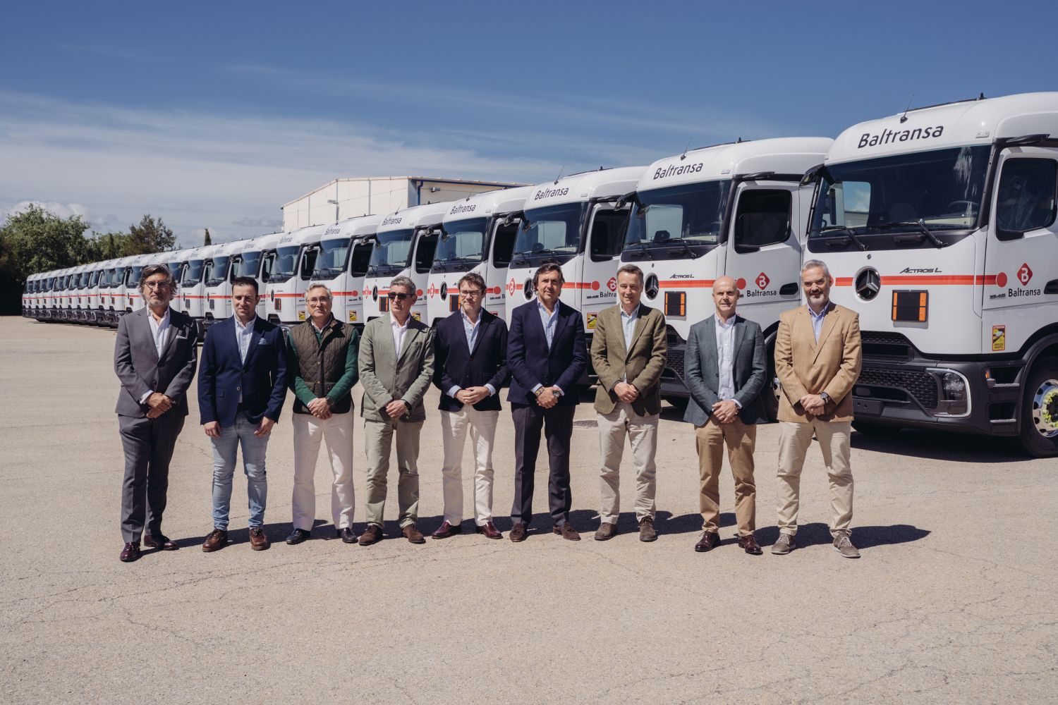 BALTRANSA SUMA A SU FLOTA 25 NUEVAS UNIDADES MERCEDES-BENZ ACTROS 1846 LS STREAMSPACE PROCABIN