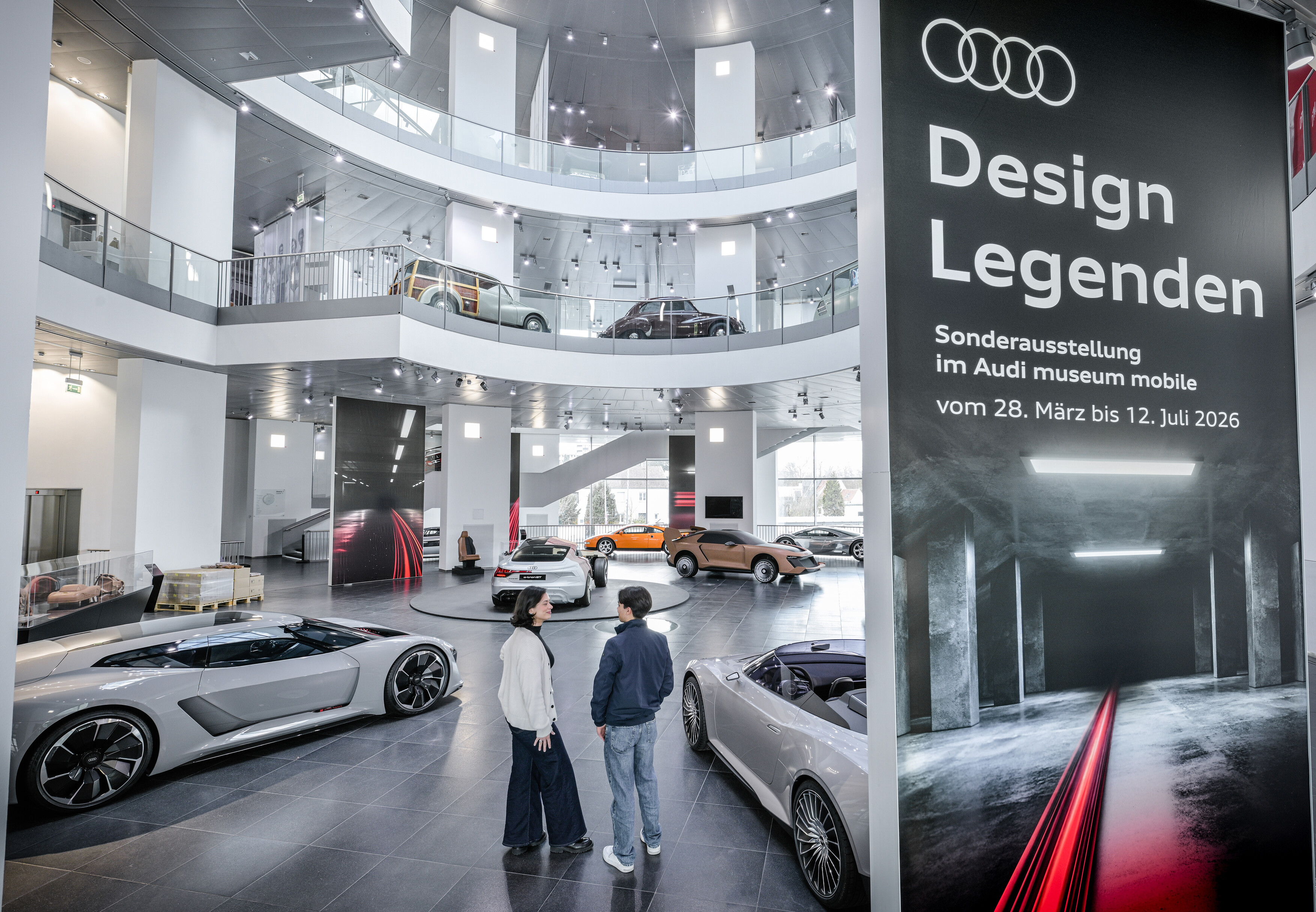 EL AUDI MUSEUM MOBILE PRESENTA LA EXPOSICIÓN “LEYENDAS DEL DISEÑO”