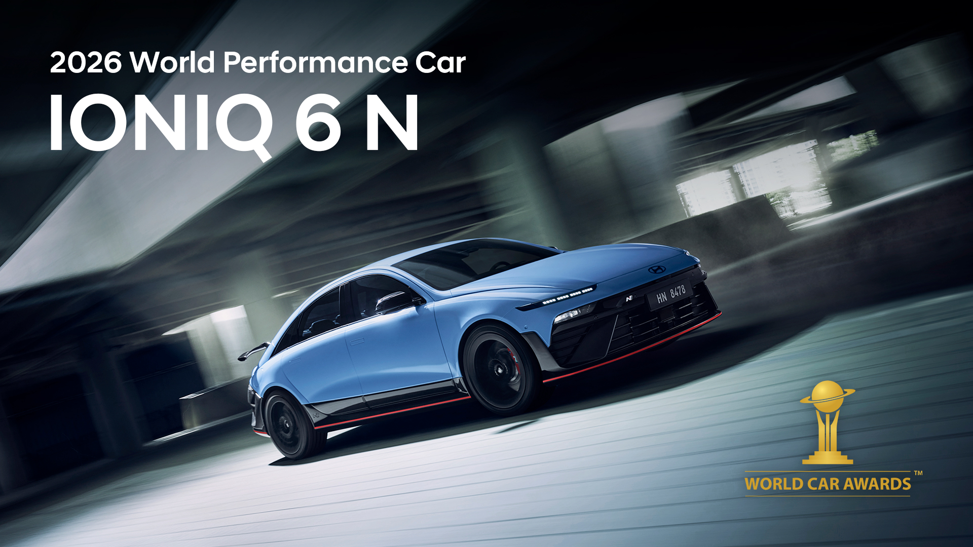 HYUNDAI IONIQ 6 N, RECONOCIDO GLOBALMENTE COMO EL COCHE DE PRESTACIONES MUNDIAL 2026