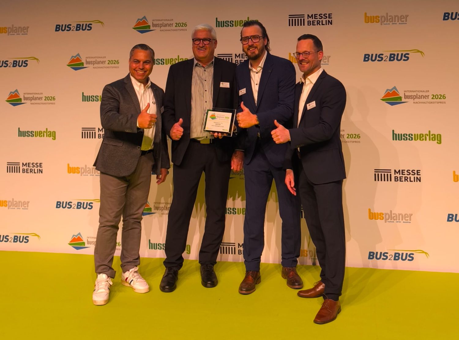 IVECO BUS GANA EL «PREMIO INTERNACIONAL A LA SOSTENIBILIDAD 2026» DE BUSPLANER POR EL MODELO CROSSWAY LOW ENTRY ELEC