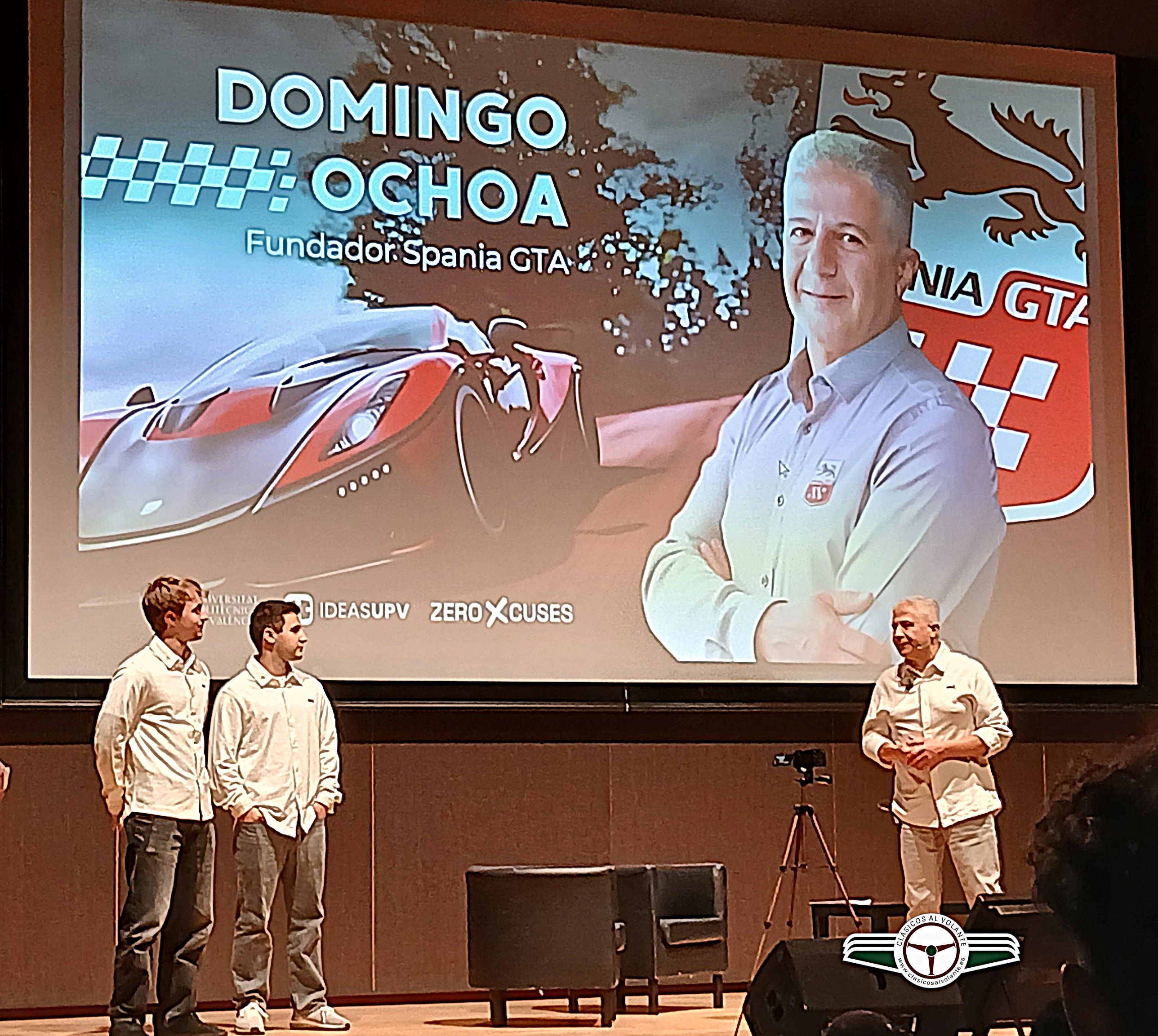 David Balsalobre, Ethan Ochoa y su padre Domingo Ochoa
