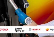 TOYOTA, BMW, BOSCH Y REPSOL LANZAN UN PROYECTO PILOTO CON VEHÍCULOS QUE FUNCIONAN CON GASOLINA 100 % RENOVABLE TOYOTA, BMW, BOSCH Y REPSOL LANZAN UN PROYECTO PILOTO CON VEHÍCULOS QUE FUNCIONAN CON GASOLINA 100 % RENOVABLE