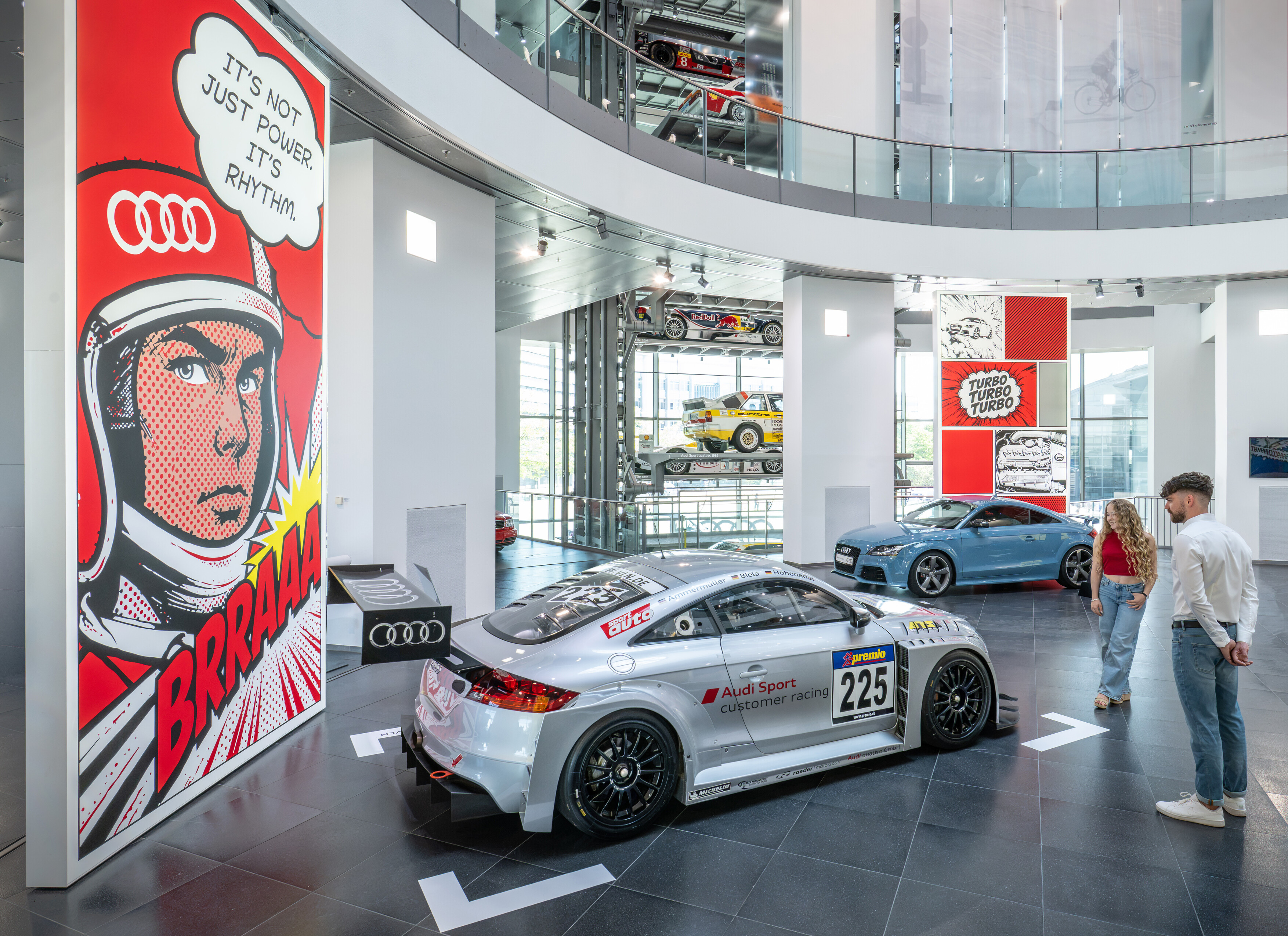 “1-2-4-5-3: 50 AÑOS DE MOTORES AUDI DE CINCO CILINDROS”: NUEVA EXPOSICIÓN DE AUDI TRADITION
