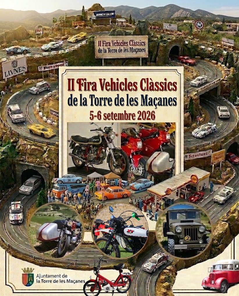 II FIRA DE VEHÍCLES CLÀSSICS DE LA TORRE DE LES MAÇANES