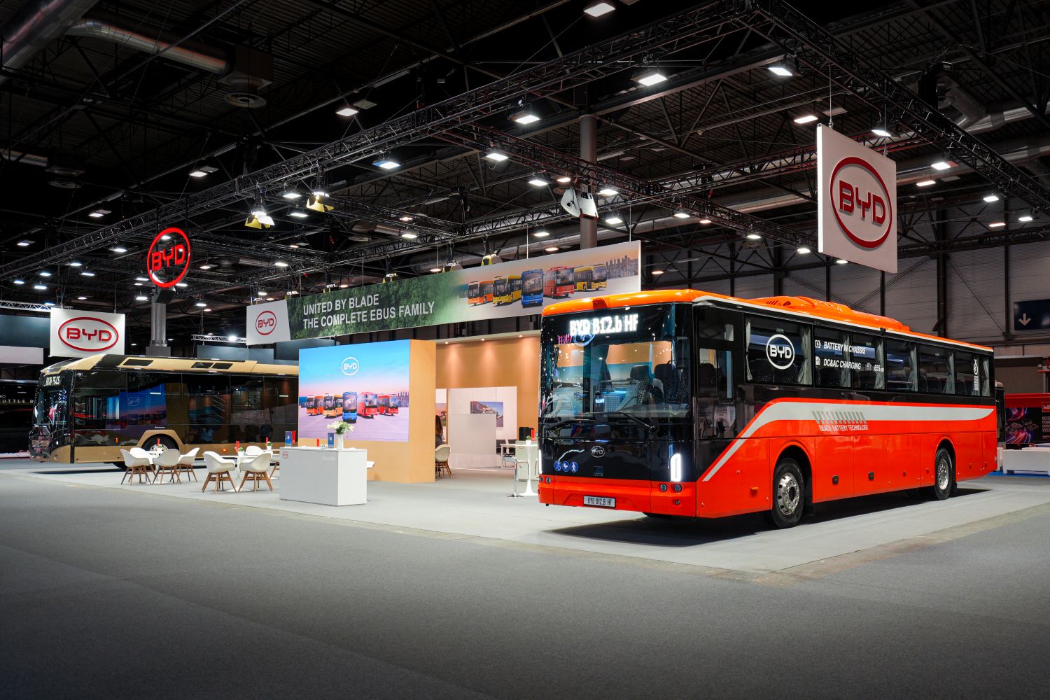 EL BYD EBUS B12.B HF, GALARDONADO CON EL SUSTAINABLE BUS AWARD 2027 EN LA CATEGORÍA INTERCITY EN FIAA MADRID