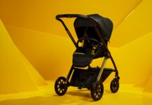 LAMBORGHINI Y SILVER CROSS DESARROLLAN EL COCHECITO DE BEBÉ PARA QUIENES FORMAN UNA FAMILIA AUTOMOBILI LAMBORGHINI Y SILVER CROSS PRESENTAN REEF AL GIALLO