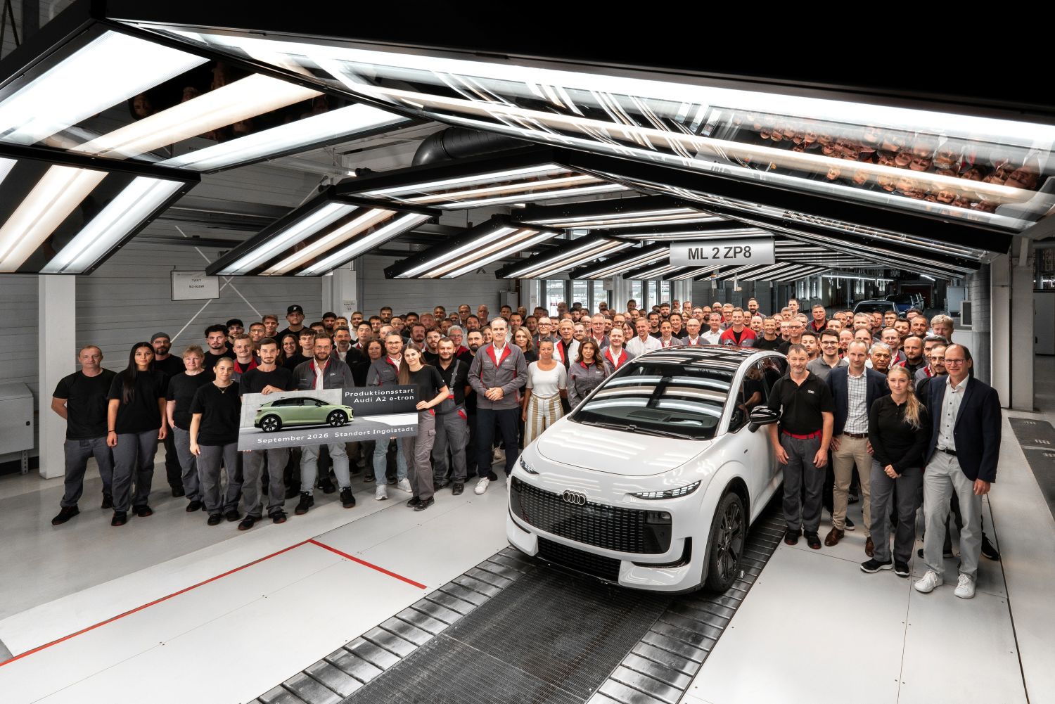 AUDI INICIA LA PRODUCCIÓN DEL A2 E-TRON EN INGOLSTADT