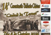 XIV CONCENTRACIÓN DE VEHÍCULOS CLÁSICOS “CIUDAD DE TERUEL”, 4/10/2026 XIV CONCENTRACIÓN DE VEHÍCULOS CLÁSICOS CIUDAD DE TERUEL