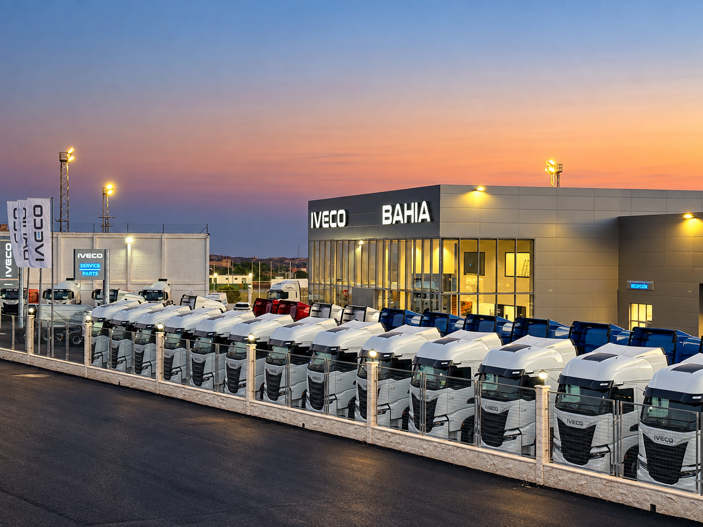 EL CONCESIONARIO OFICIAL DE IVECO BAHIA, INAUGURA UNAS NUEVAS INSTALACIONES EN PECHINA (ALMERÍA)